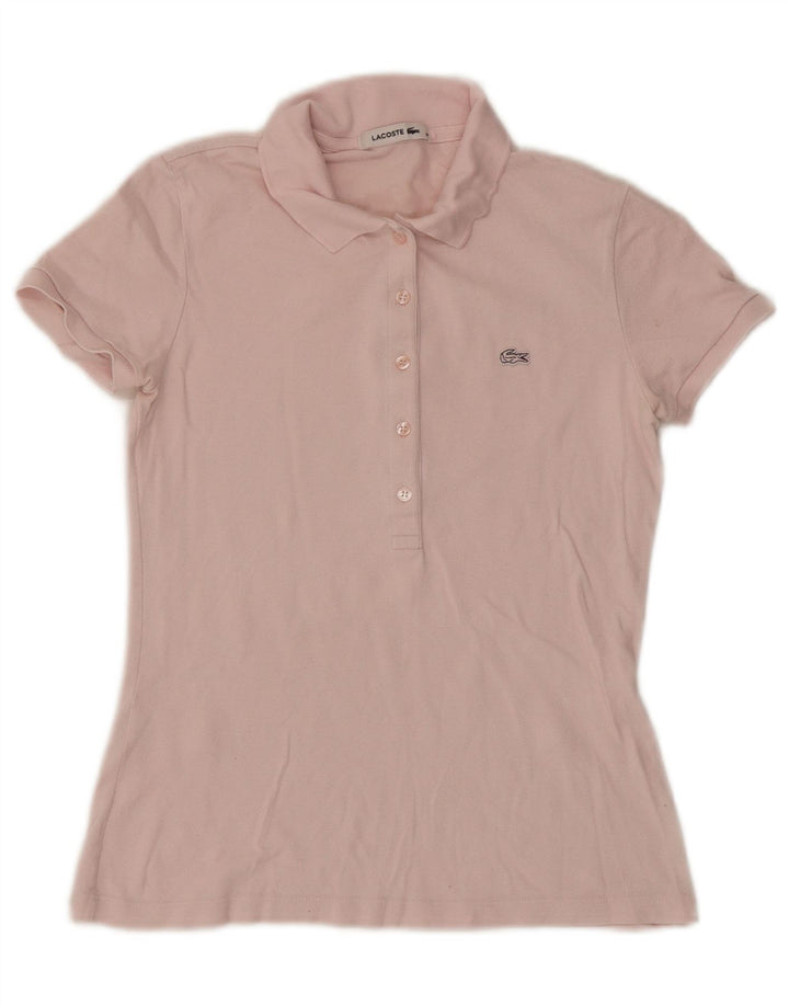Lacoste ženska polo majica veličina 36 mala ružičasta pamuk