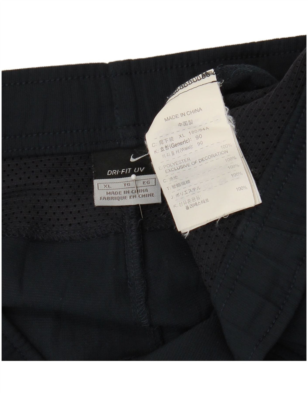 Nike Dri Fit Chino kratke hlače XL W38 tamnoplavi poliester