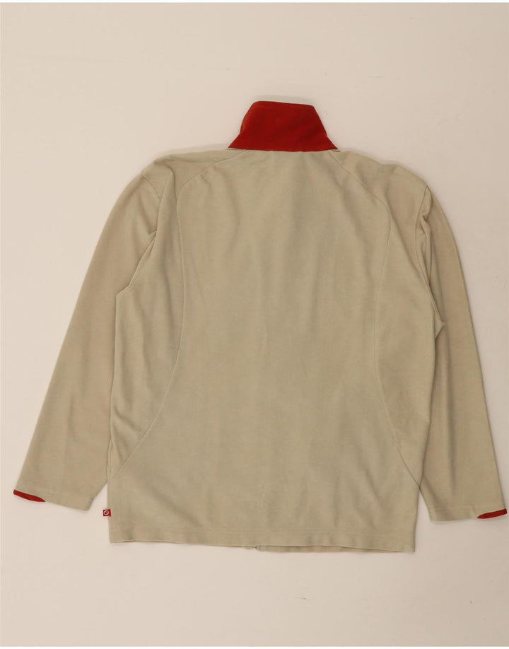 LOTTO ženska gornja jakna prevelike trenirke UK 10 Small Beige Colourblock
