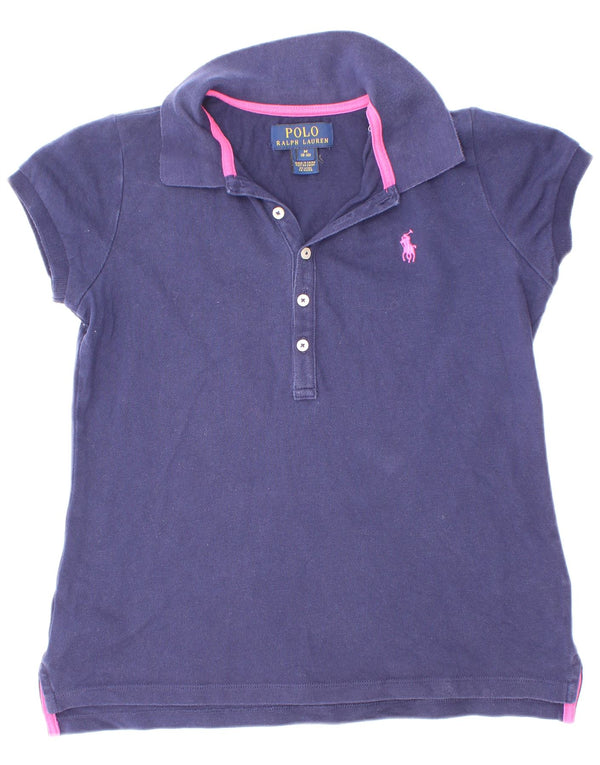 Polo Ralph Lauren košulja za djevojčice 8-9 godina Srednja tamnoplava pamuk