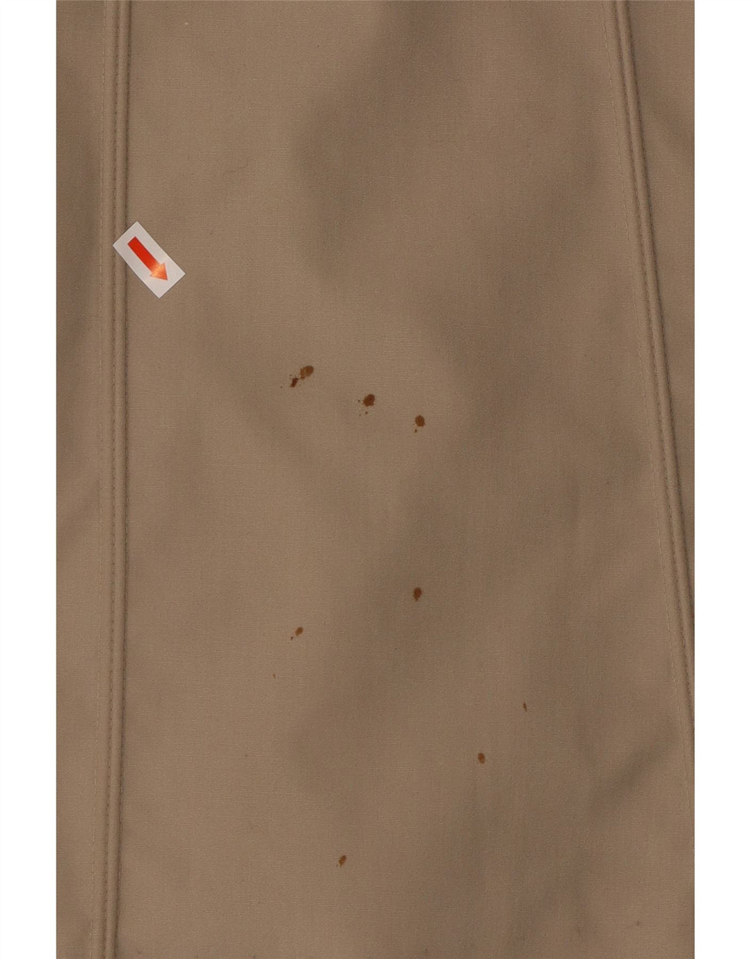 VINTAGE ženski preveliki kaput od umjetnog krzna EU 40 srednje bež poliester