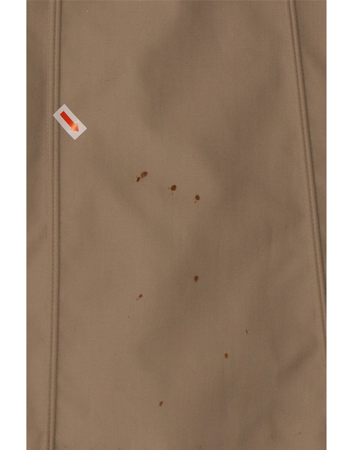 VINTAGE ženski preveliki kaput od umjetnog krzna EU 40 srednje bež poliester