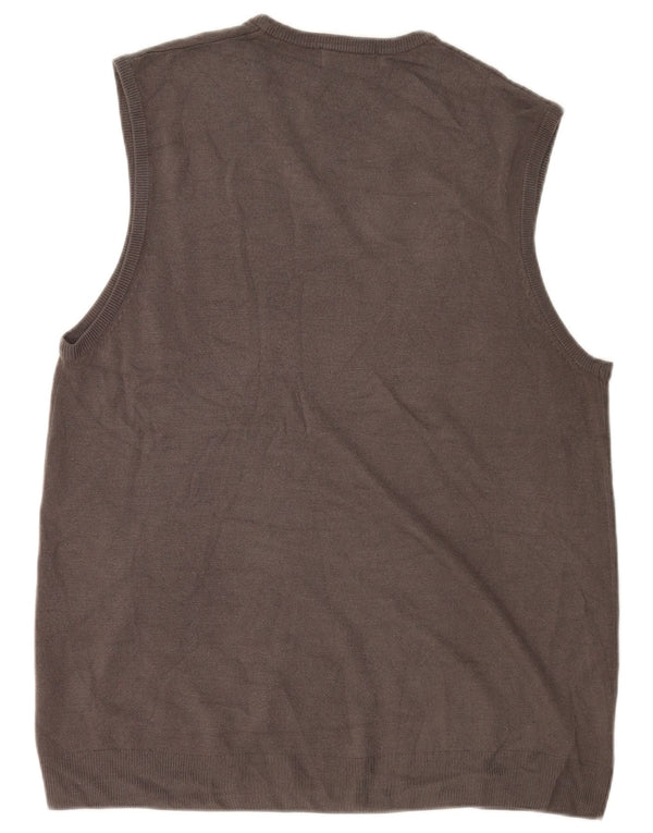 Marks & Spencer muški plavi lučki prsluk bez rukava XL sivi akril