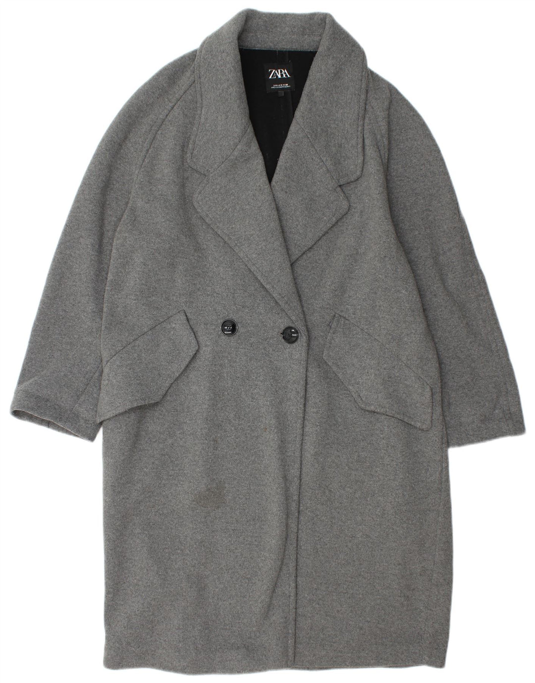 Zara ženski preveliki kaput UK 10 Small Gray