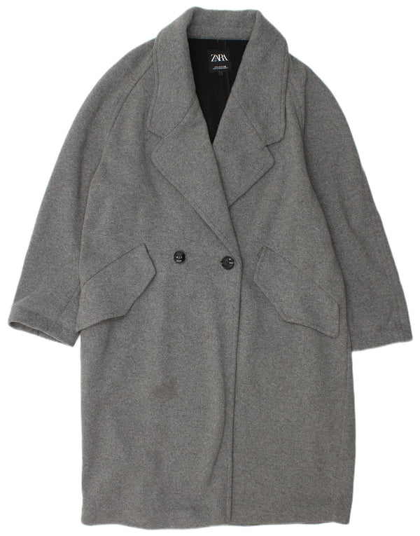 Zara ženski preveliki kaput UK 10 Small Gray