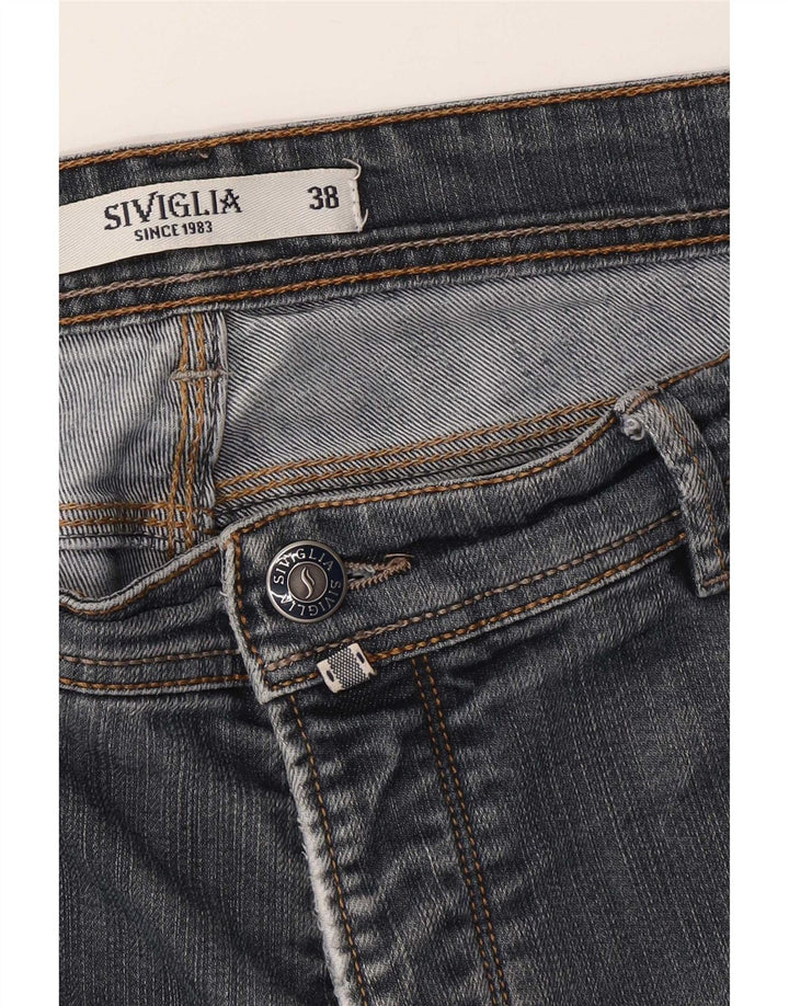 SIVIGLIA Muške uske traperice W38 L36 Plava