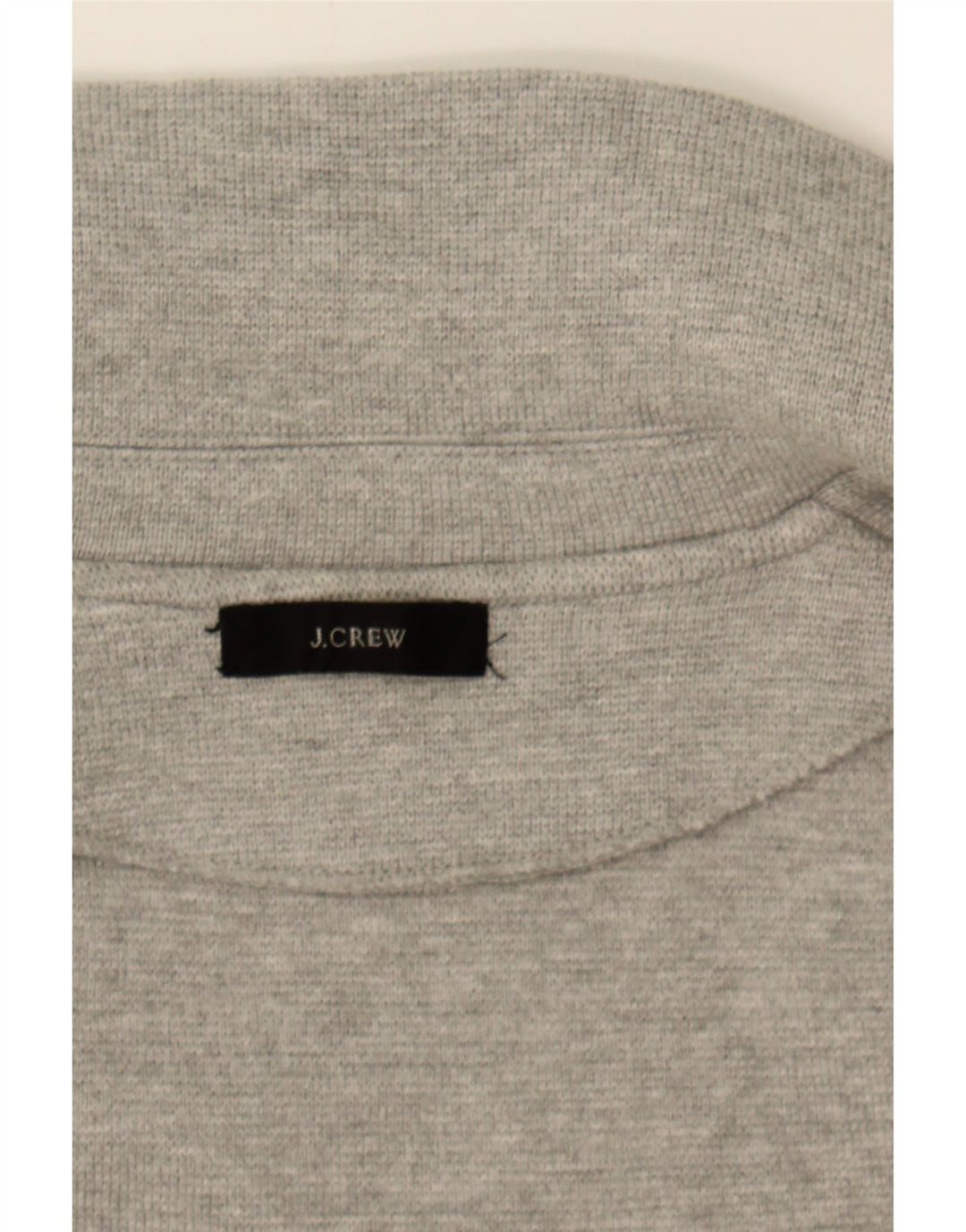 J. CREW Womens Longline Open Cardigan Sweater UK 14 Medium Grey Cotton Vintage J. Crew and Second-Hand J. Crew from Messina Hembry 