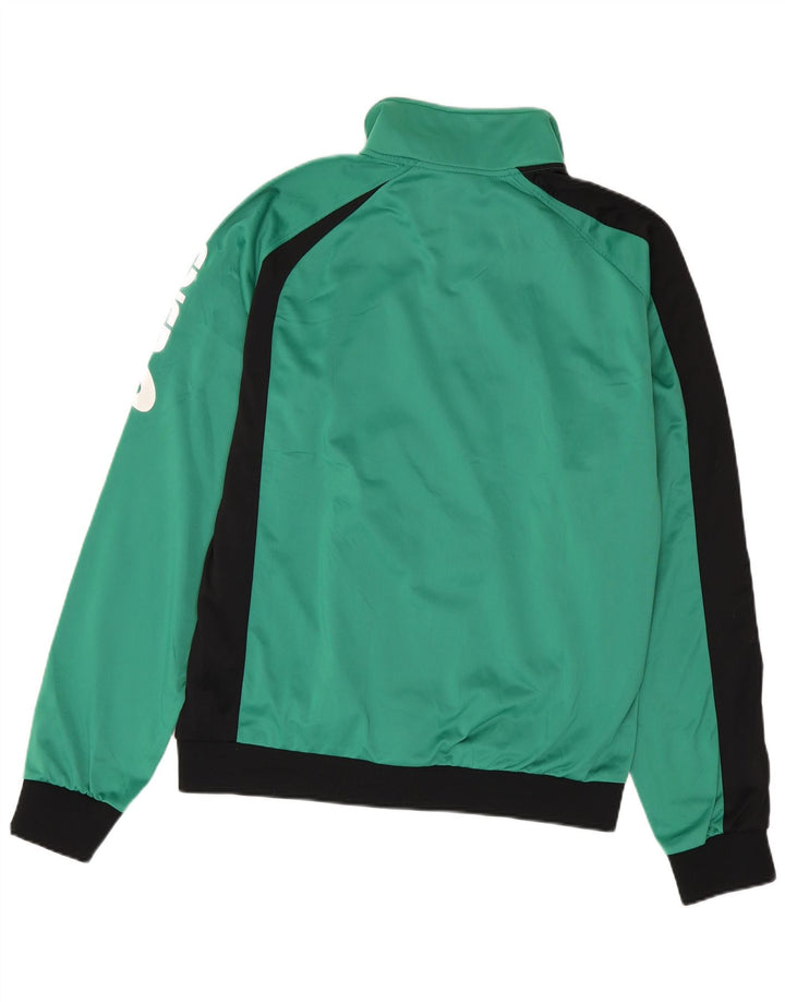 Gornja jakna Asics Graphic Trenirka 2XL poliester zelene boje