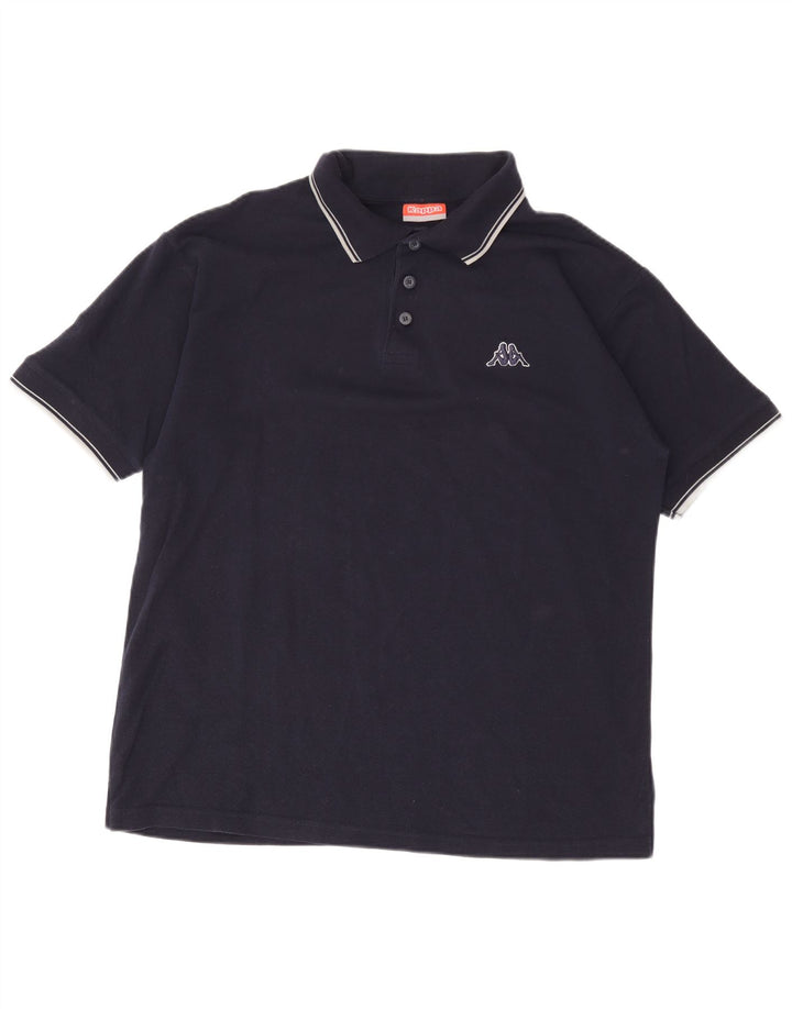 Kappa muška visoka polo majica XL tamnoplava