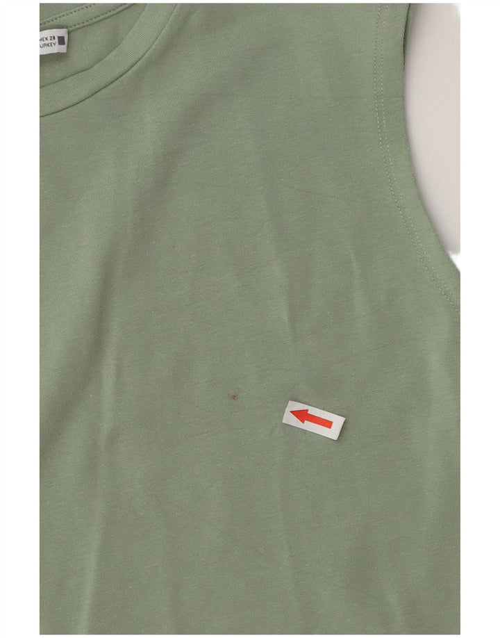 Zara ženski kratki prsluk UK 12 Srednje zelena