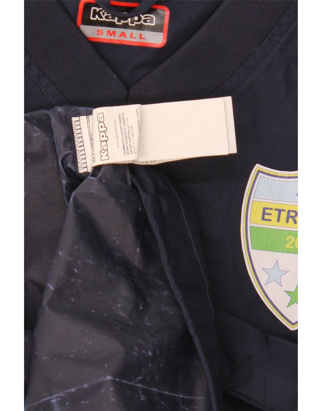 Kappa muški gornji dio trenirke s grafičkim motivima, mali tamnoplavi poliester