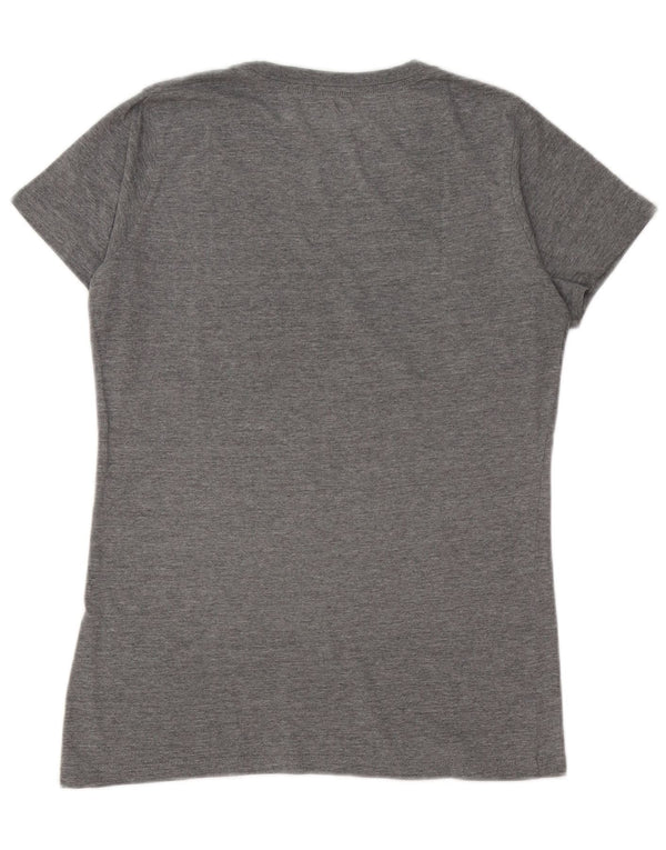 Hard Rock Cafe Ženska majica kratkih rukava Mallorca Graphic Top UK 14 srednje siva