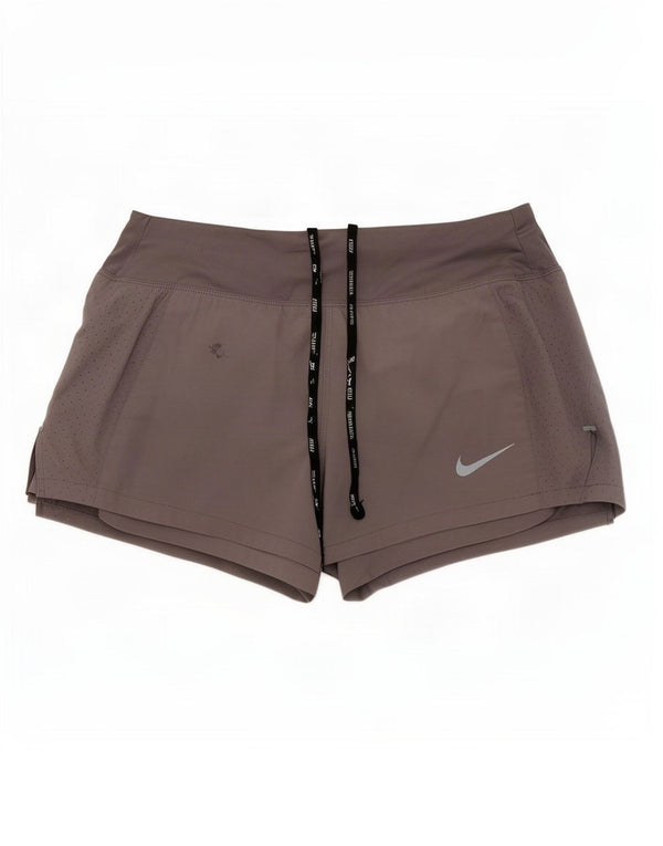 Nike ženske Dri Fit sportske kratke hlače UK 6 XS sivi poliester