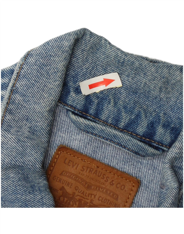 Levi's muška traper jakna UK 34 XS plavi pamuk