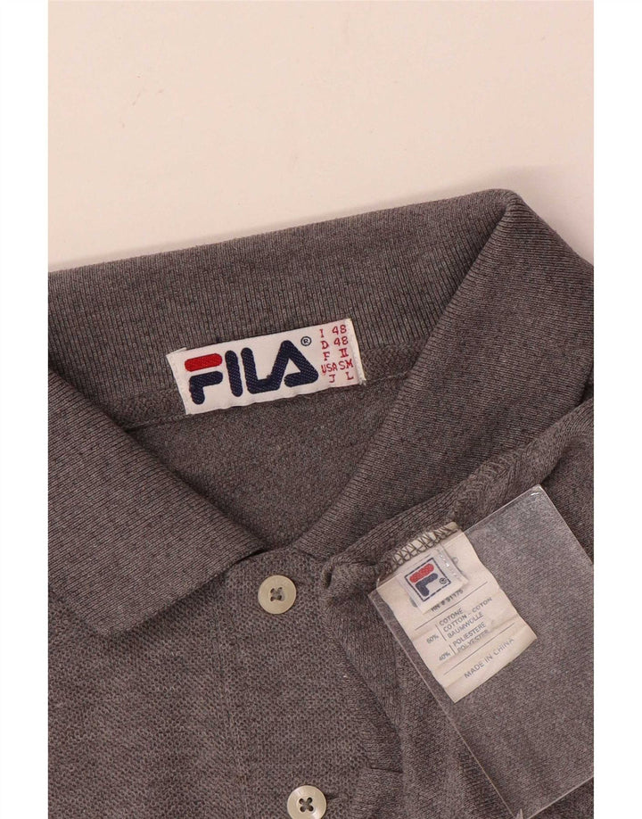 Fila muška polo majica IT 48 srednje sivi pamuk