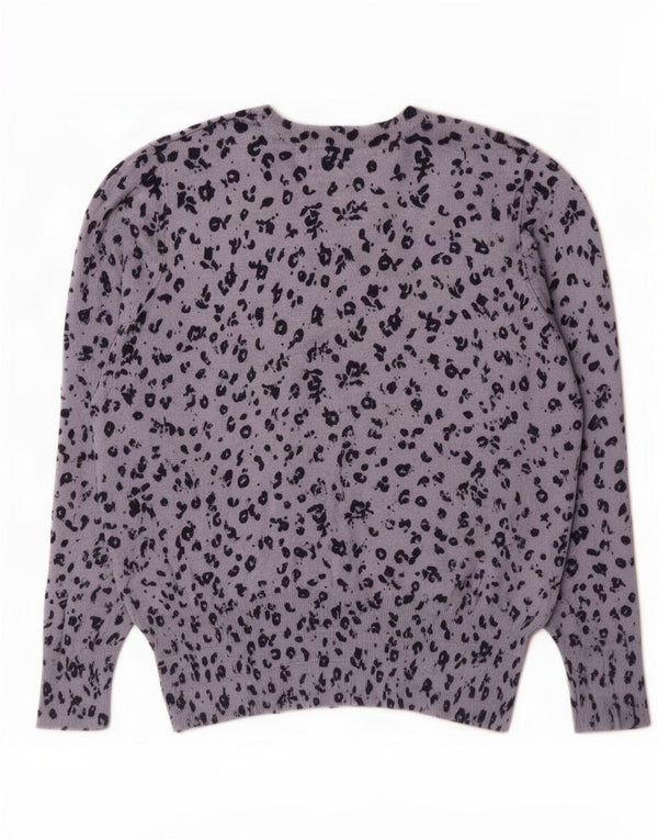 Marks & Spencer ženski džemper s veznim izrezom UK 16 Large Blue