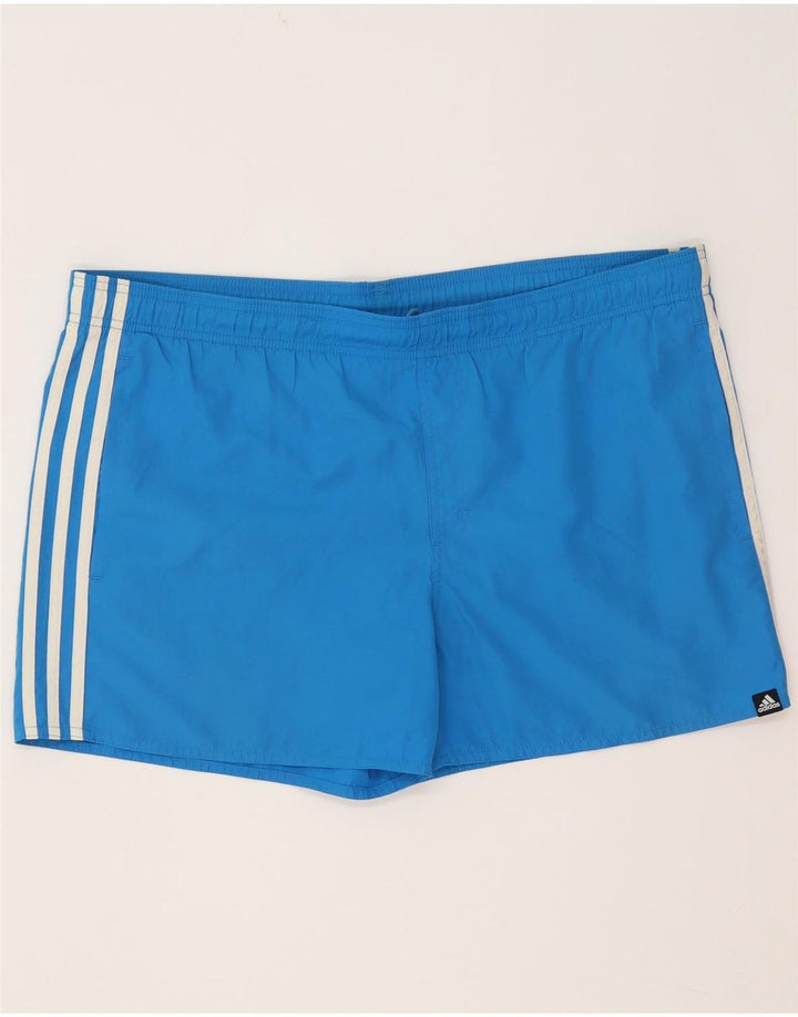 Adidas muške kratke kupaće hlače veliki plavi poliester