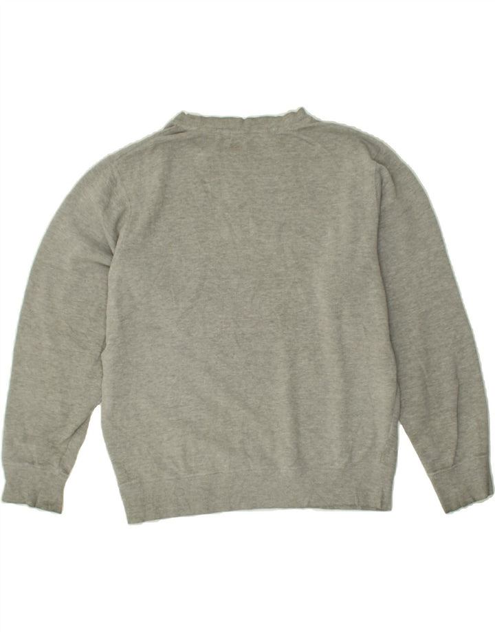 FILA Mens Sweatshirt Jumper Medium Grey Cotton | Vintage Fila | Thrift | Second-Hand Fila | Used Clothing | Messina Hembry 