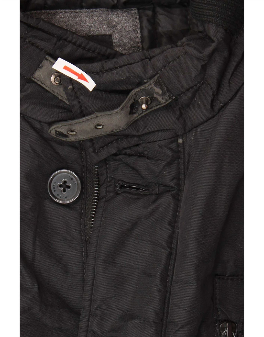 Hugo Boss muška utility jakna UK 54 2XL crna poliamidna