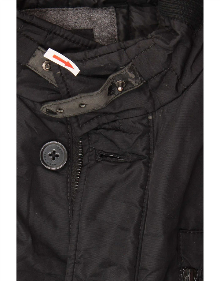 Hugo Boss muška utility jakna UK 54 2XL crna poliamidna