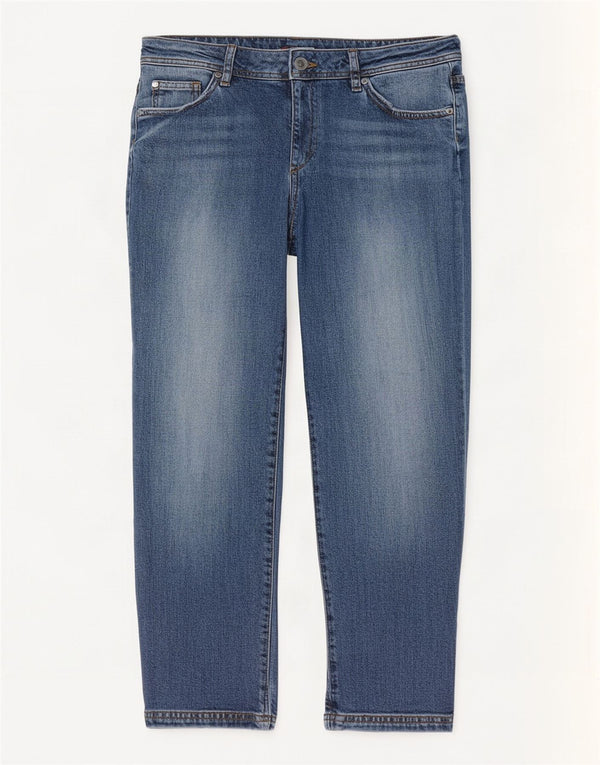 Crew Clothing Ženske skraćene traperice UK 12 srednje W30 L23 plavi pamuk
