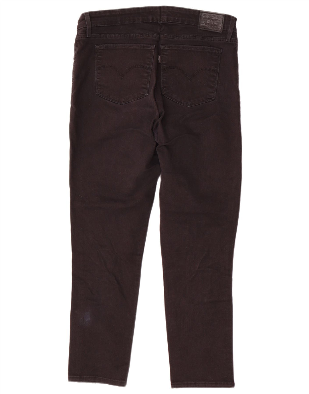 Levi's ženske uske traperice W32 L26 crni pamuk