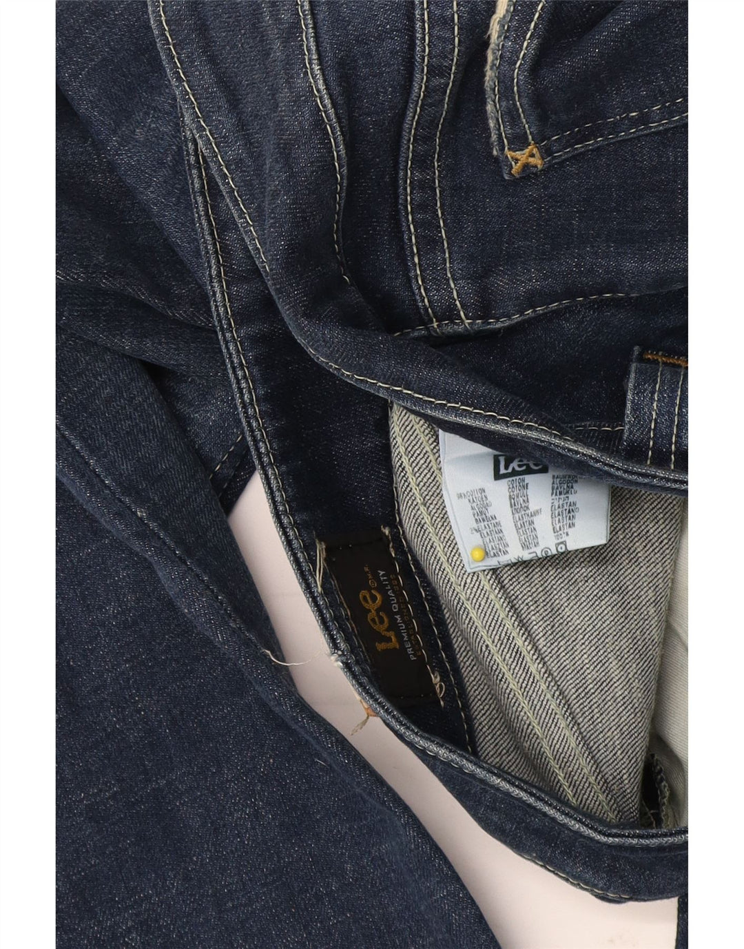Lee ženske traperice Leola Bootcut W31 L31 plavi pamuk