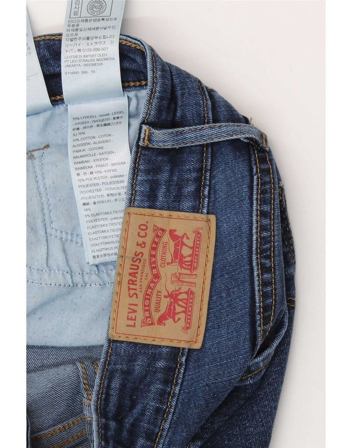 Levi's ženske 712 uske traperice W29 L30 plavi liocel