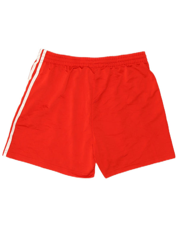Adidas ženske sportske kratke hlače UK 16/18 veliki crveni poliester