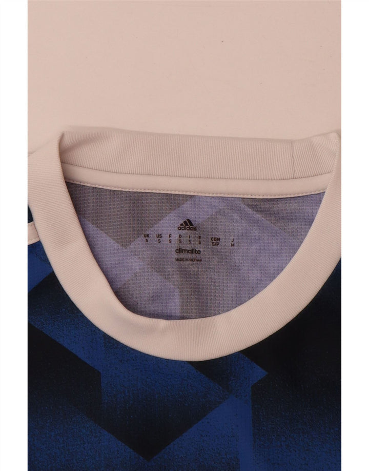 Adidas muška majica Climalite Graphic T-Shirt Mali plavi geometrijski poliester