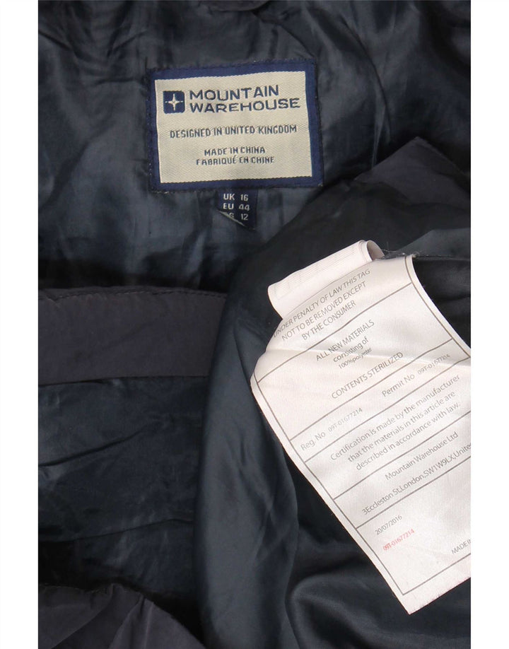 Mountain Warehouse Ženska podstavljena jakna UK 16 velika tamnoplava poliester