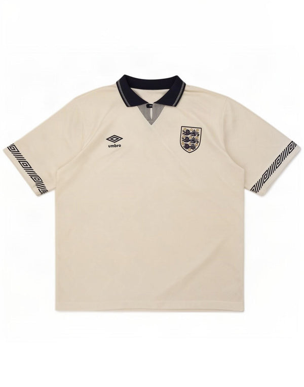 Umbro muški nogometni dres Engleske 1990.-1992. srednje bijeli