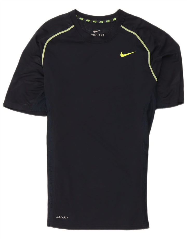 Nike Dri Fit majica kratkih rukava, mali mornarsko plavi poliester