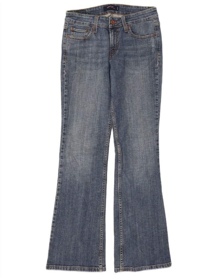 LEVI'S ženske 518 super niske traperice US 5 srednje W28 L31 plavi pamuk