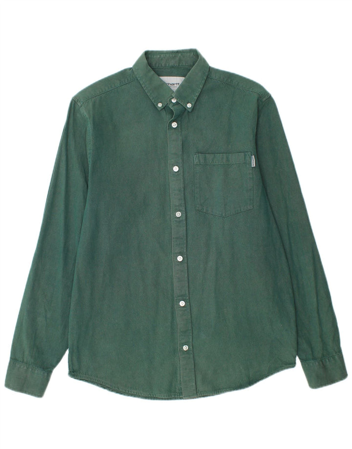 Carhartt muška majica mala zelena pamuk