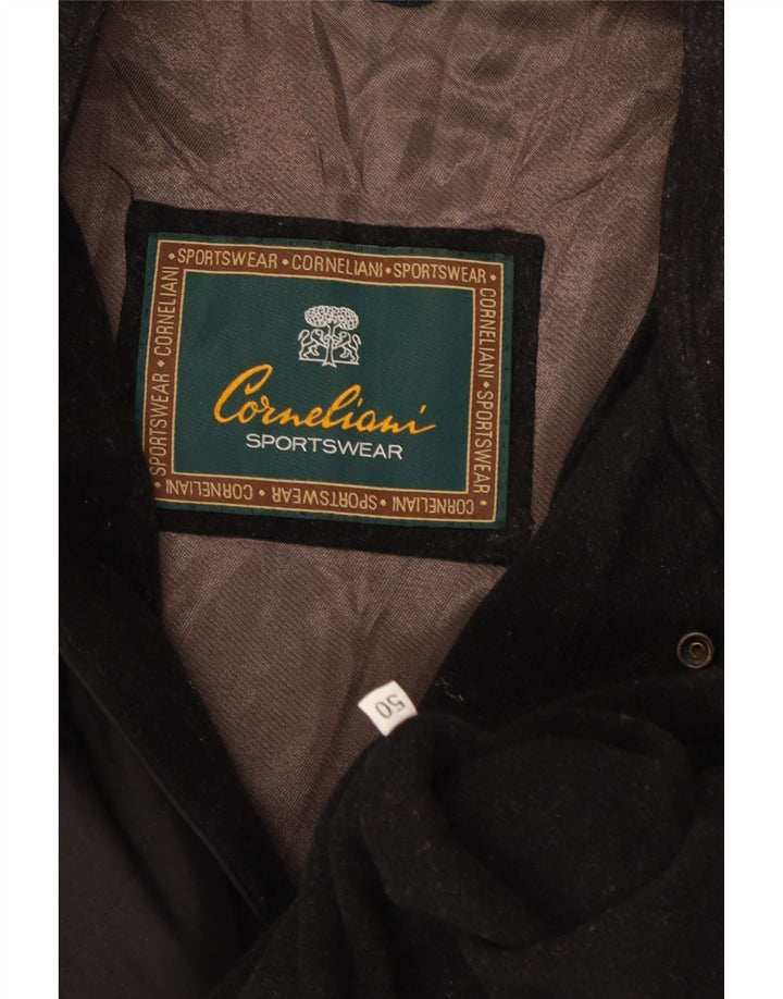Corneliani muška prošivena jakna IT 50 Large Black Classic