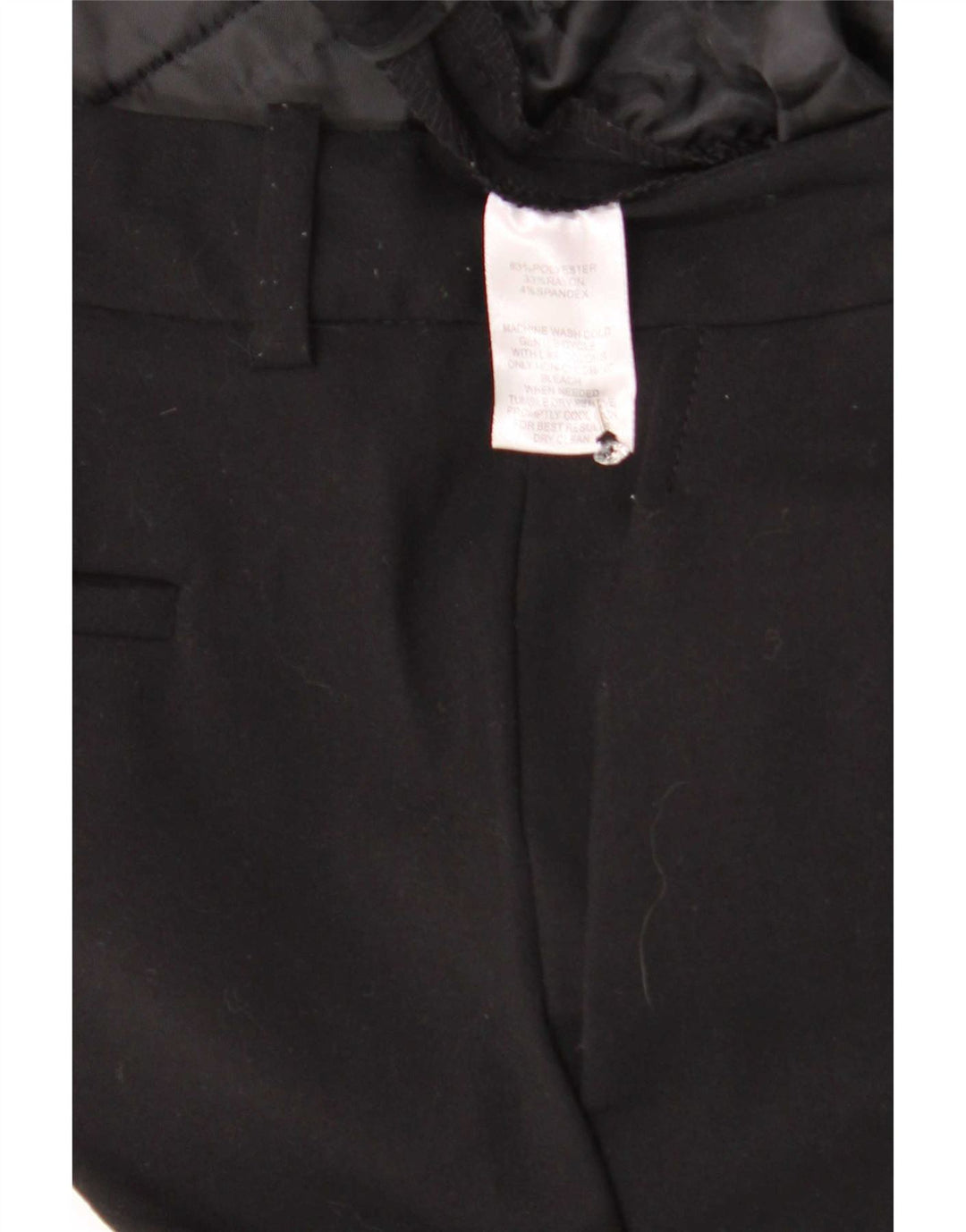 Calvin Klein Ženske hlače s odijelom W32 L30 crni poliester