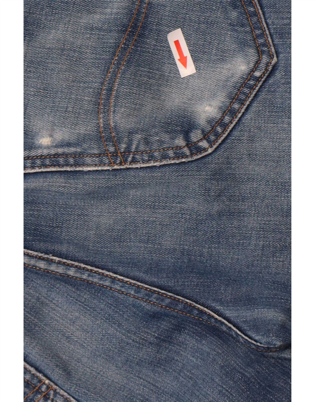 Lee Mens Blake Straight Jeans W31 L32 Plavi pamuk