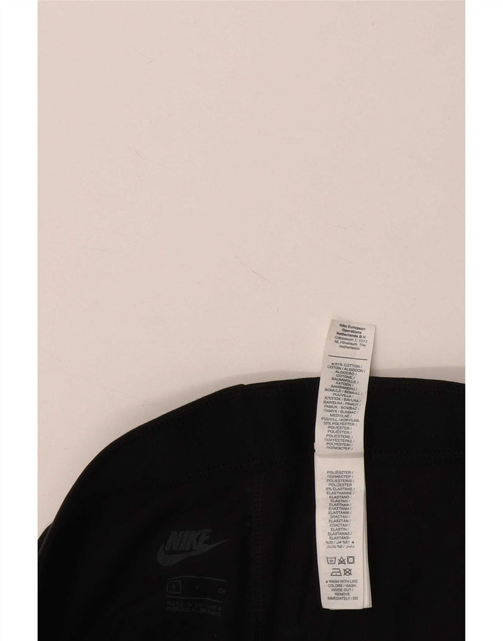 Nike ženske grafičke tajice UK 8 male crne poliesterske