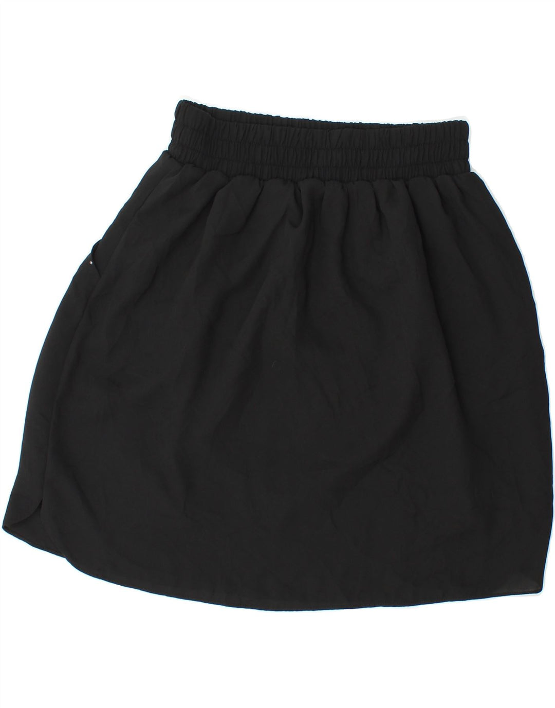 MOSSIMO Womens Mini Skirt Small W25 Black Polyester Vintage Mossimo and Second-Hand Mossimo from Messina Hembry 