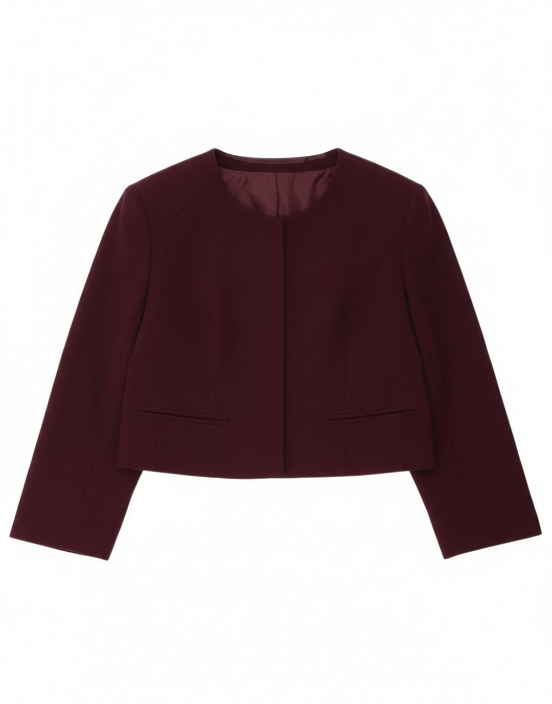 Phase Eight ženska bolero jakna UK 18 XL bordo poliester