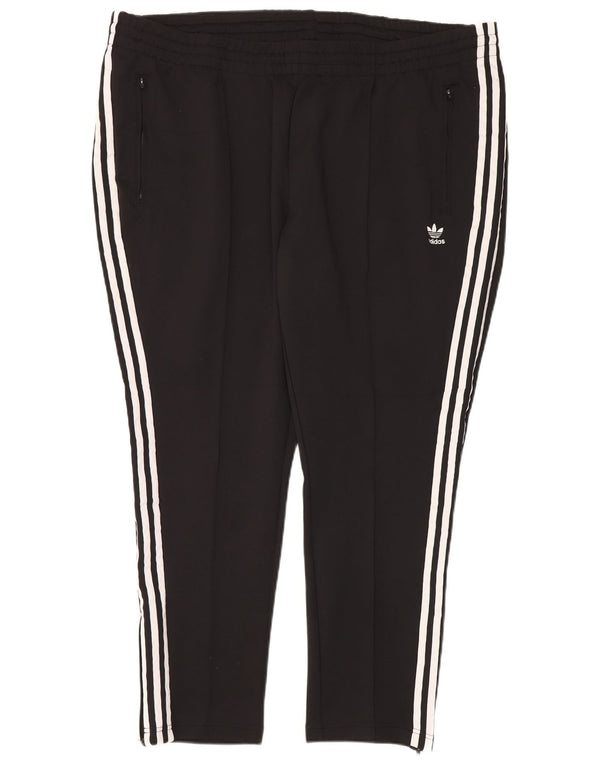 Adidas ženske hlače za trenirku UK 28/30 3XL crne pamučne sportske