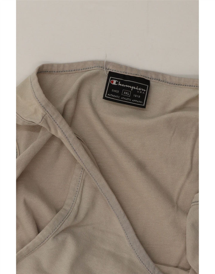 Champion Top muški prsluk 2XL sivi pamuk