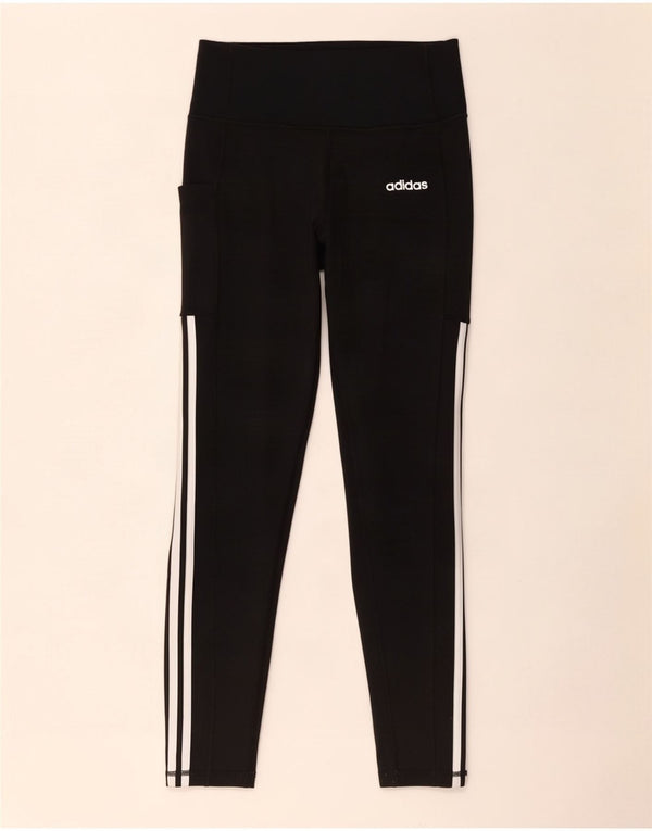 Adidas ženske tajice Climalite UK 8/10 male crne poliesterske