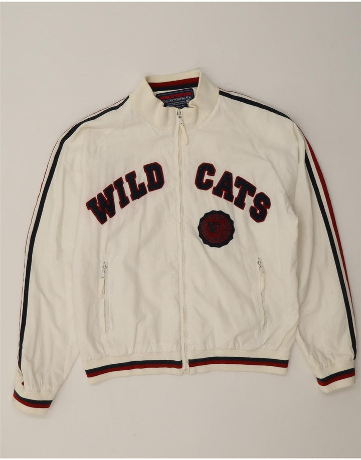 WPM muška bombaška jakna Wildcats Graphic UK 40 Large White Colourblock