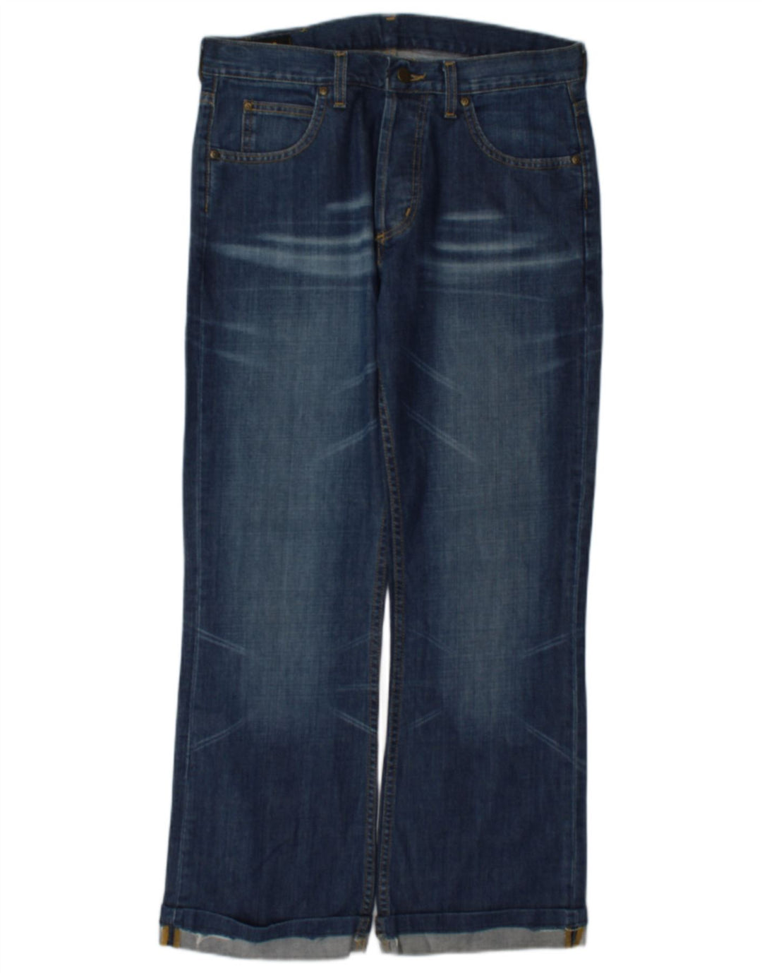 Lee Mens Denver Straight Jeans W33 L29 Plavi pamuk
