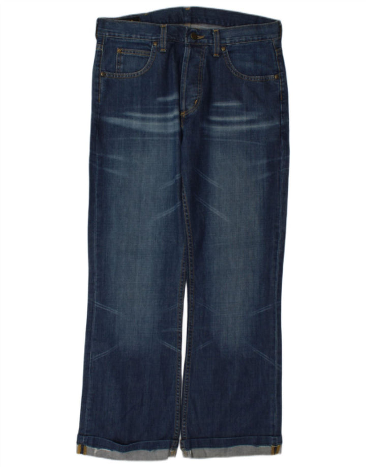 Lee Mens Denver Straight Jeans W33 L29 Plavi pamuk