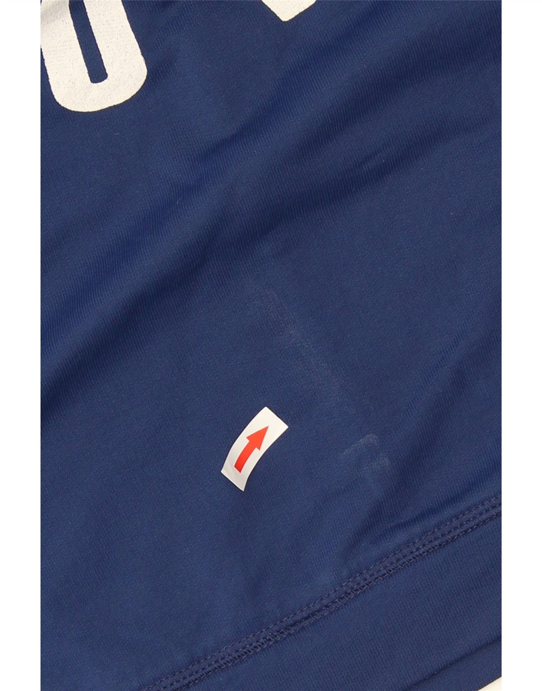 Zara ženski džemper prekomjerne majice Paris Graphic UK 10 Small Blue
