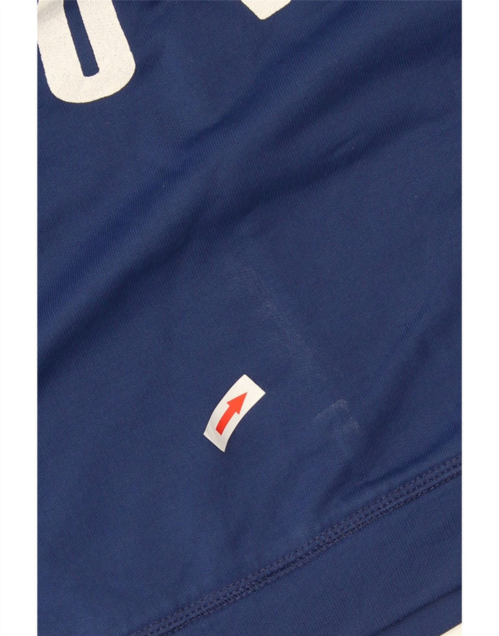 Zara ženski džemper prekomjerne majice Paris Graphic UK 10 Small Blue