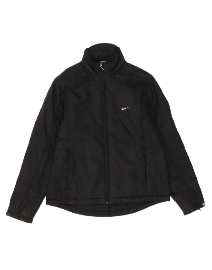 NIKE Womens Padded Jacket US 4/6 Small Black Polyester
